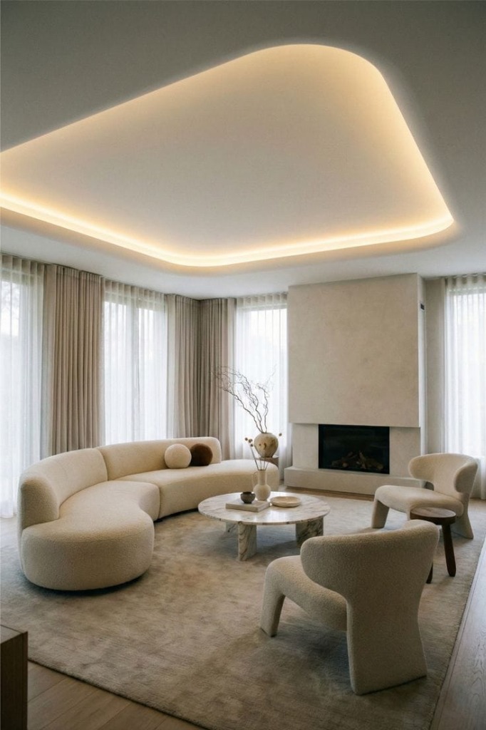 Curved Cove Ceiling