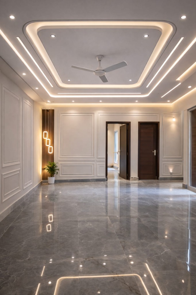 Linear LED Slot Ceiling