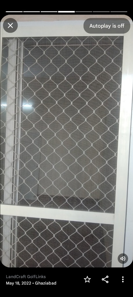 Sliding Safety Mesh Door
